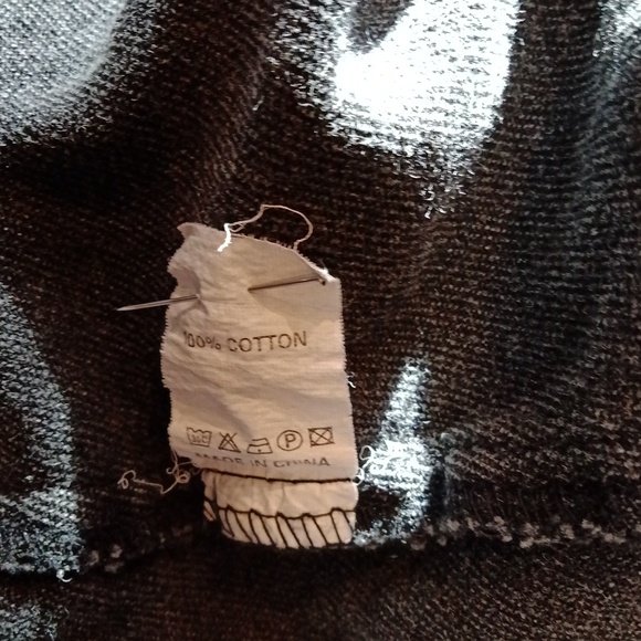 Coolest Blakeley Black Deconstructed Jean jacket Sz S/M - Picture 9 of 9